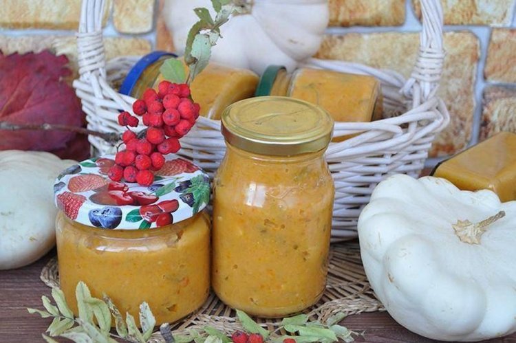 Caviar de calabacín asado para el invierno