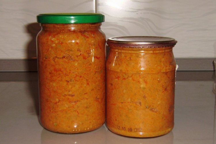 Caviar de calabacín con vinagre de manzana