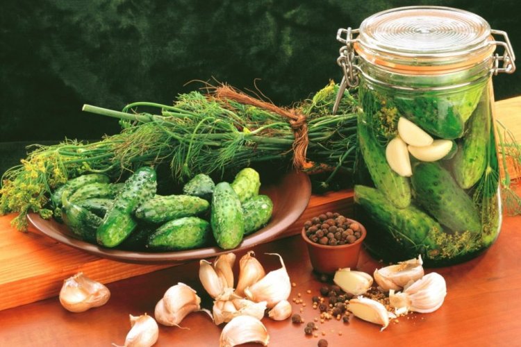 Cold-Pickled Cucumbers with Vodka for Winter