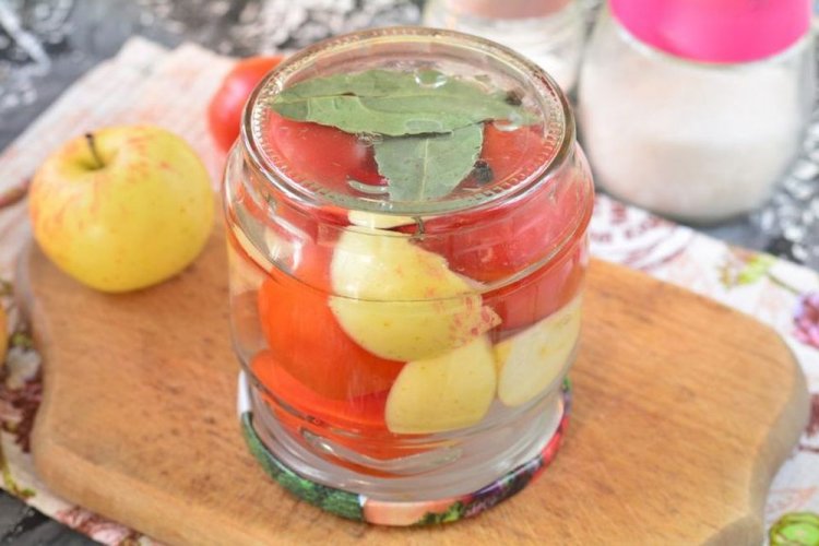 Tomates con manzanas «Para chuparse los dedos»