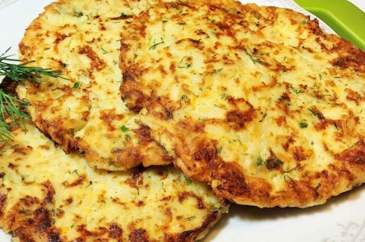 Zucchini-Fladenbrote mit Grieß