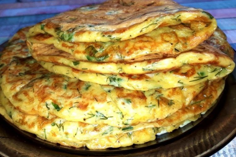 Zucchini-Fladenbrote mit Kräutern