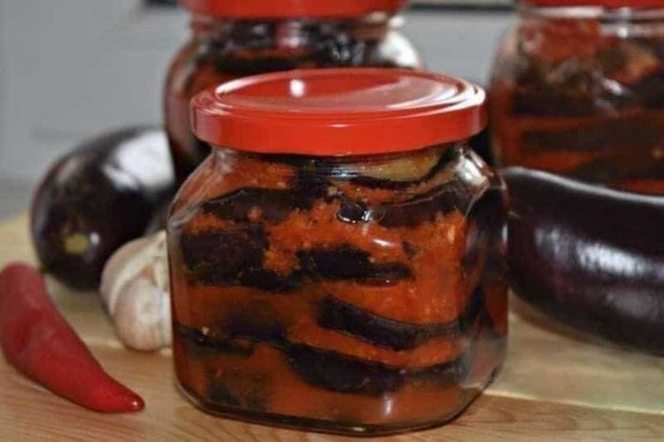 Berenjenas al estilo georgiano «Ogonek»
