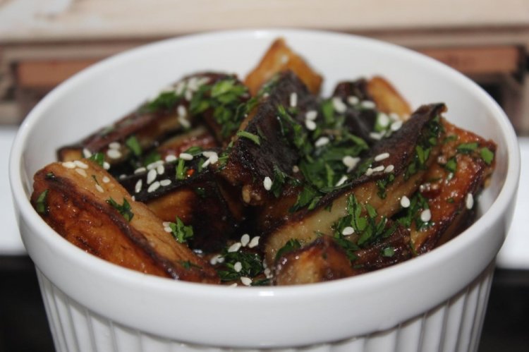 Chinese Eggplant with Ketchup
