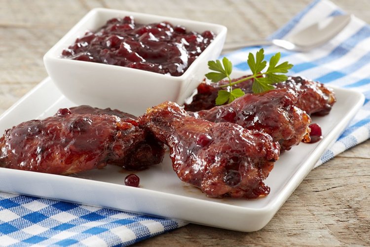Preiselbeersauce für Hähnchen