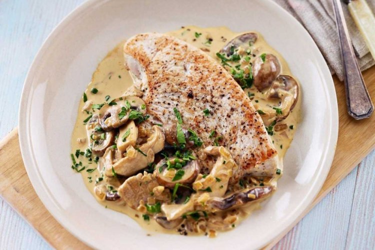 Pilzsauce für Hähnchen