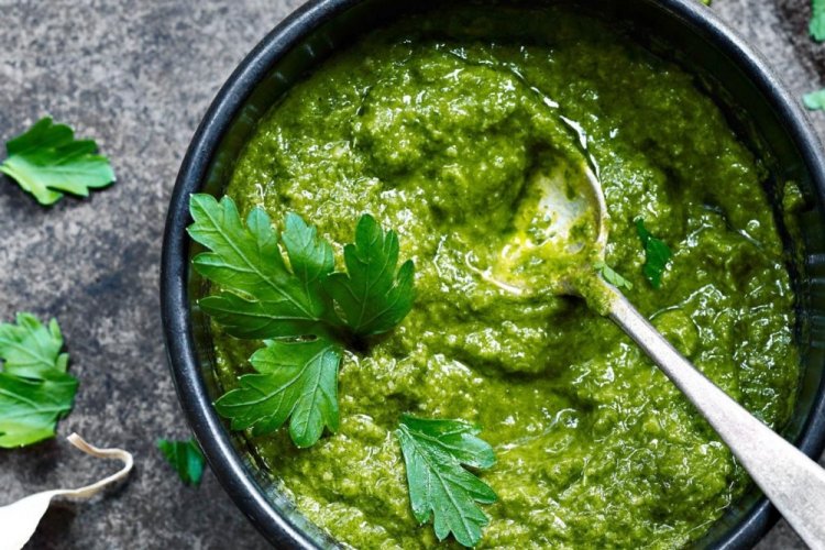 Salsa verde para carne