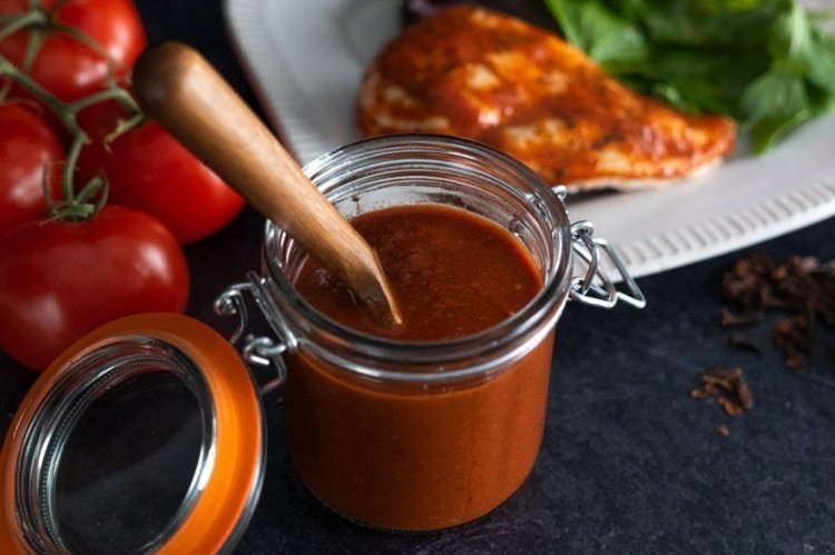 Salsa barbacoa agridulce para carne