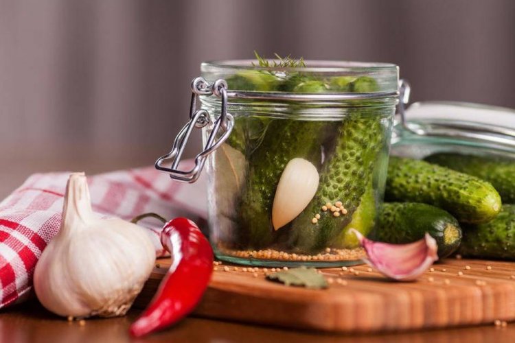 Polnische Gurken ohne Zucker