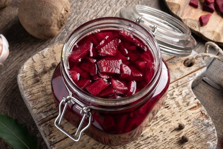 Eingelegte Rote Bete ohne Sterilisation