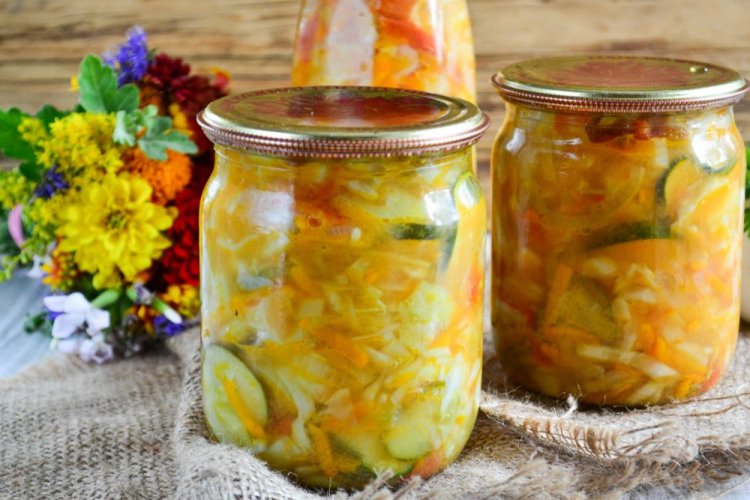 Ensalada Kuban sin tomates