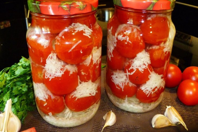 Tomaten im Schnee mit Aspirin