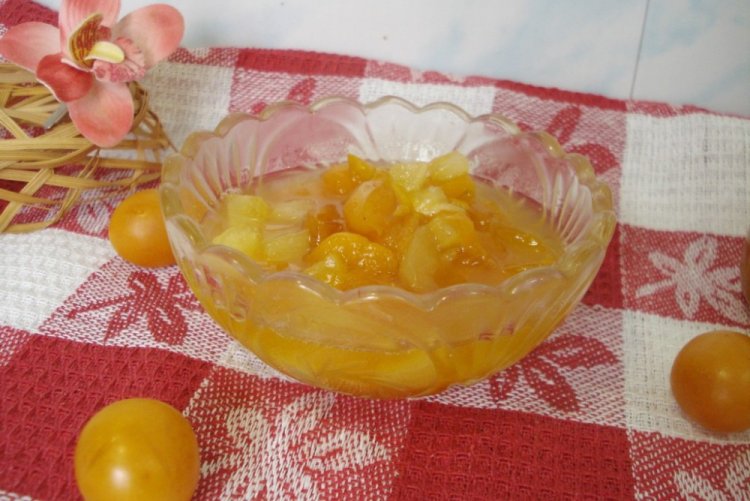 Melonen-Pflaumen-Marmelade für den Winter