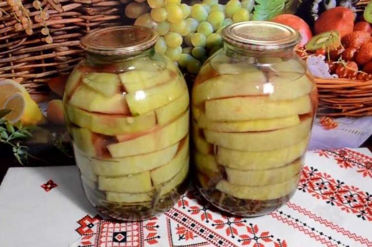 Watermelon Rind Compote for Winter