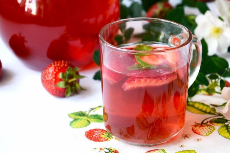 Watermelon and Strawberry Compote for Winter