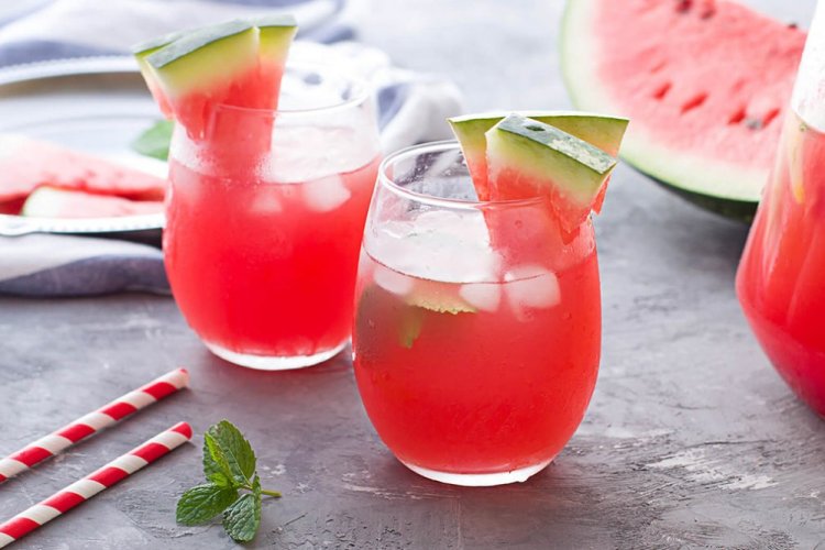 Watermelon Compote with Mint