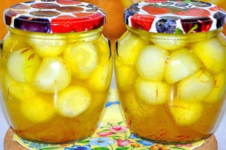 Würziges Melonenkompott für den Winter