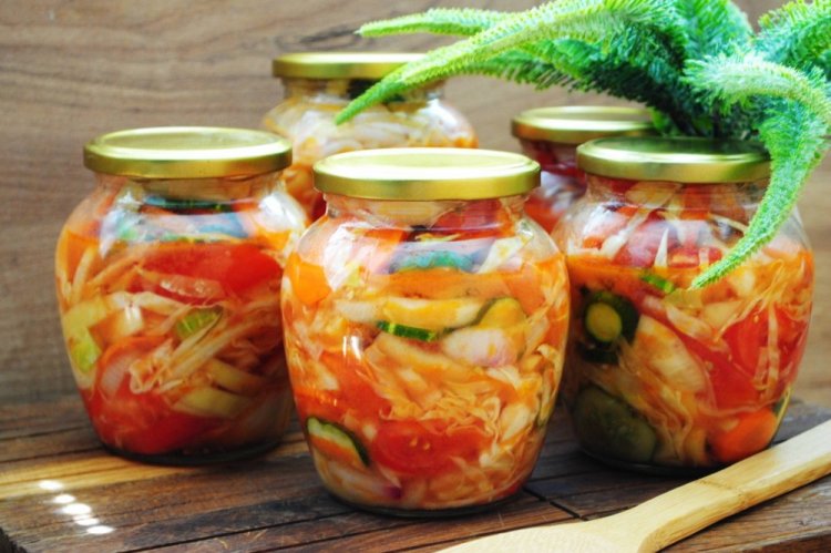 Ensalada de cazador para el invierno – receta clásica