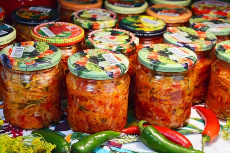 Ensalada de cazador sin col