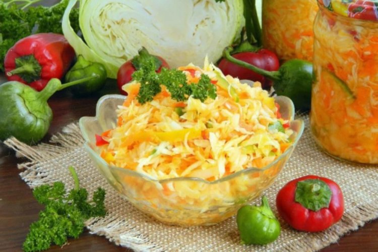 Ensalada de cazador sin tomates