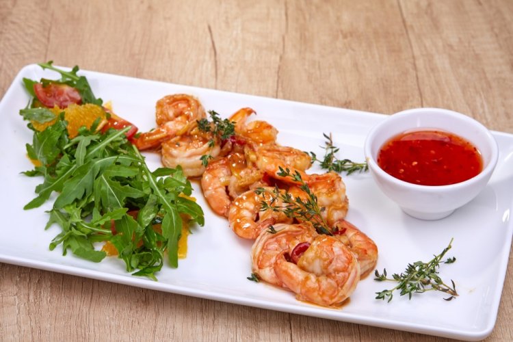 Süß-saure Sauce für Garnelen