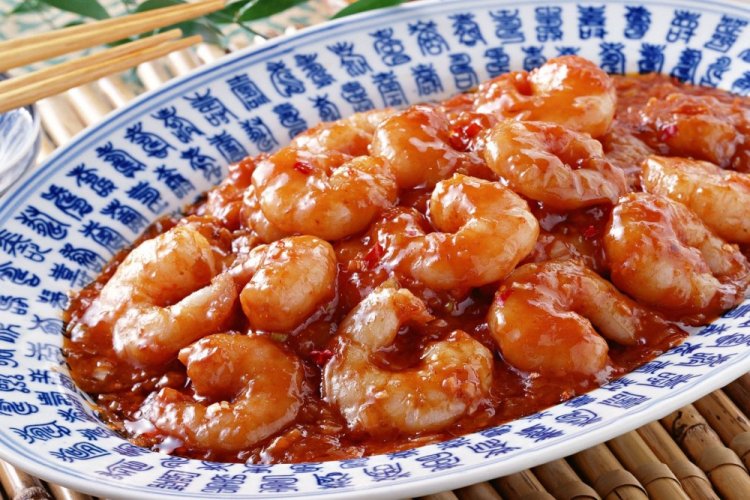 Tomatensauce für Garnelen