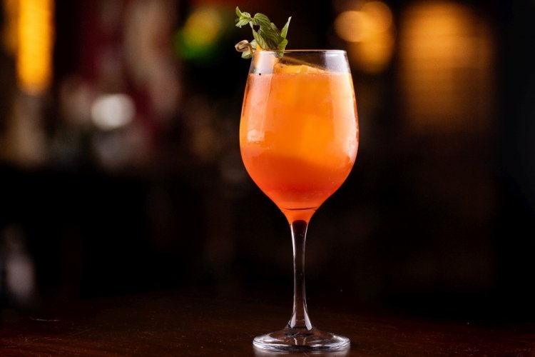 Cóctel «Spritz de primavera»
