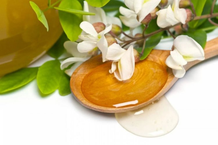 Akazienmarmelade mit Apfelsaft