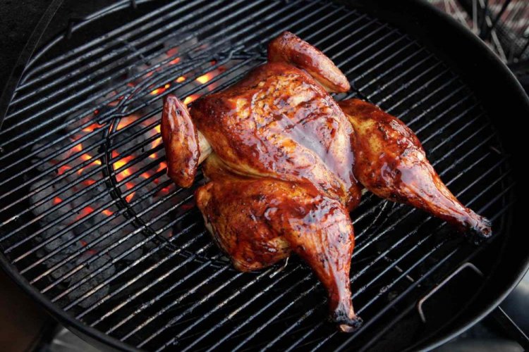 Hähnchen vom Grill