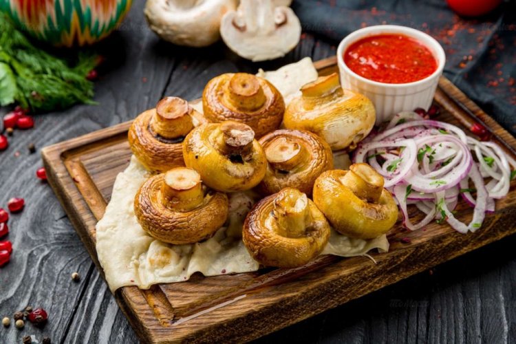 Gegrillte Champignons – klassisches Rezept