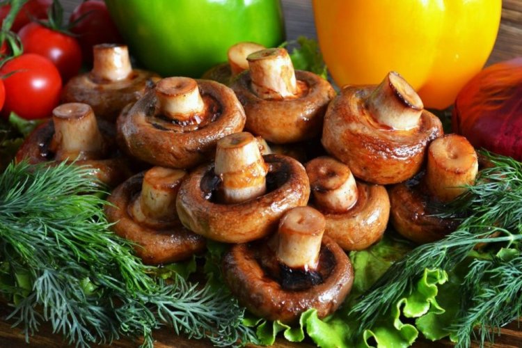 Pikante Champignons vom Grill