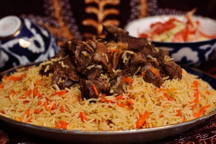 Plov en olla afgana