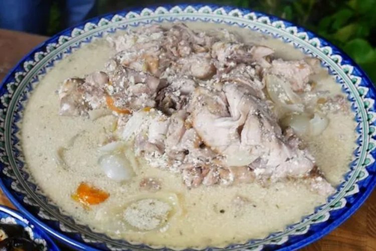 Conejo en olla afgana