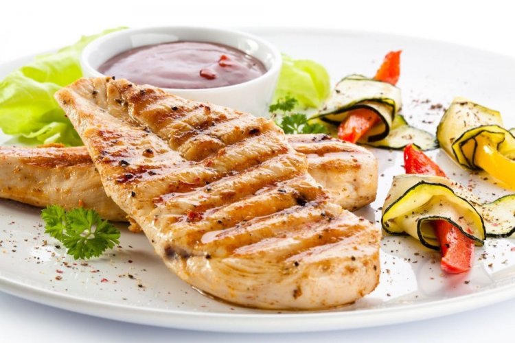 Hähnchen vom Elektrogrill