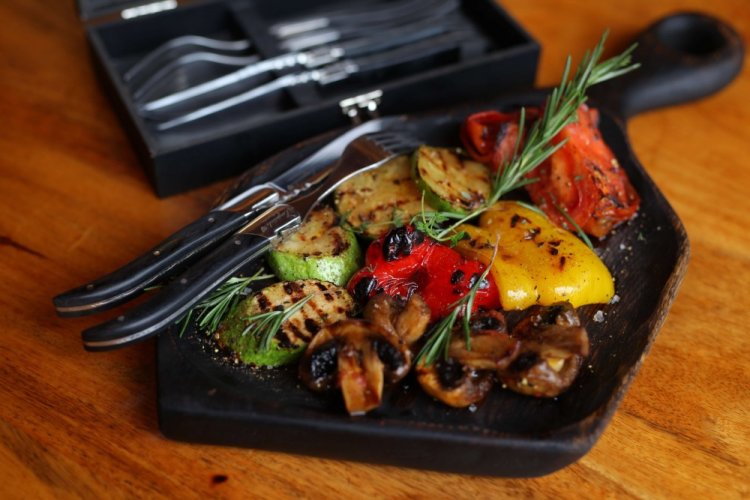 Gegrilltes Gemüse vom Elektrogrill