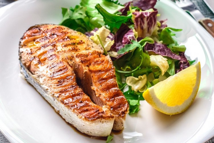 Lachs vom Elektrogrill