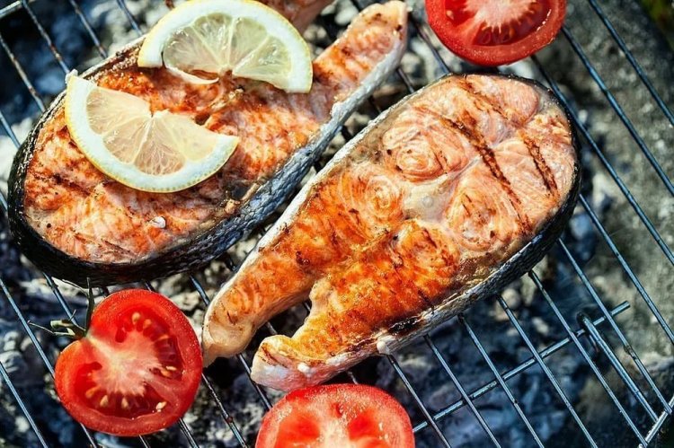 Forelle vom Grill