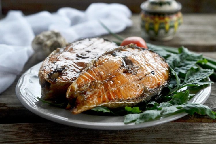 Keta-Lachs vom Grill