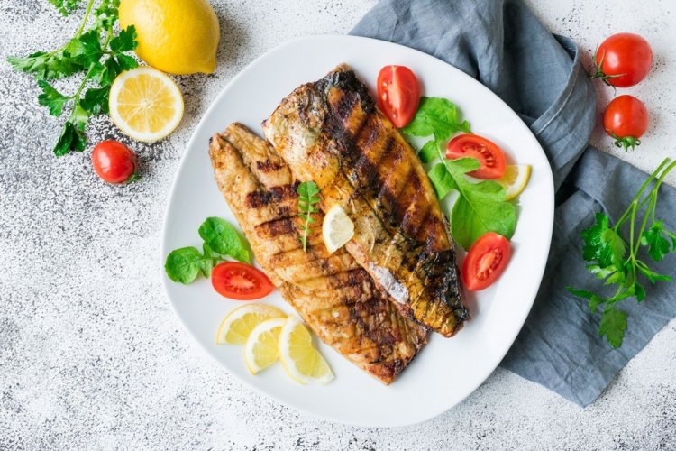 Makrele vom Grill