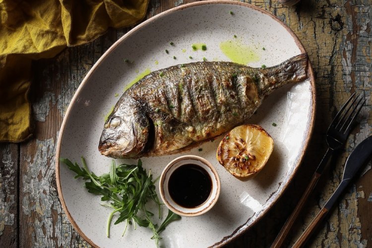 Dorade vom Grill