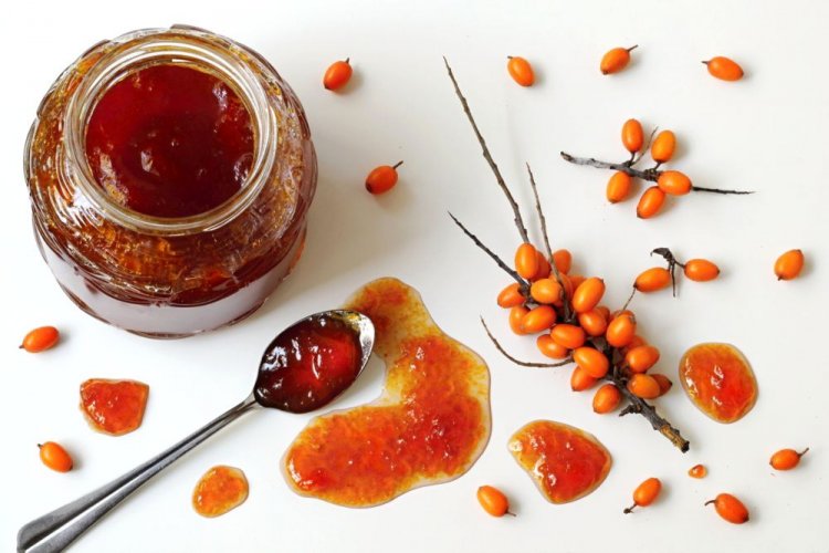 Sanddornmarmelade mit Zimt