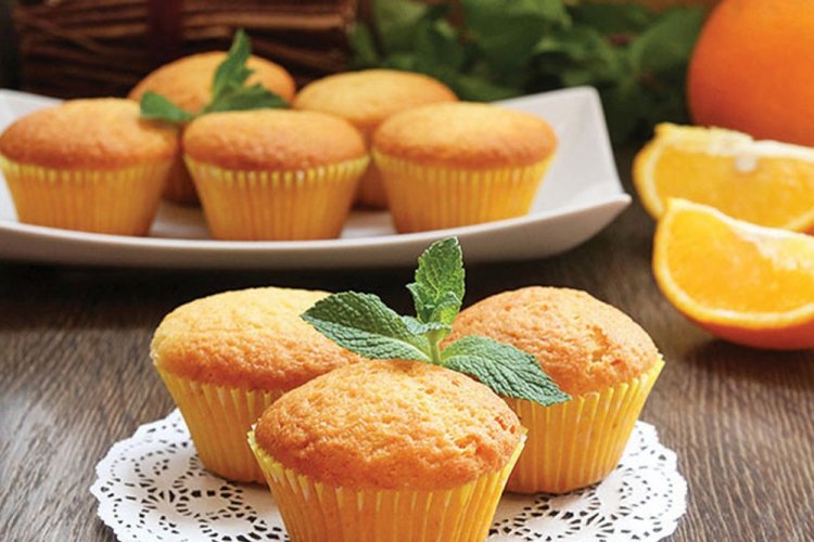 Kefir Muffins with Orange