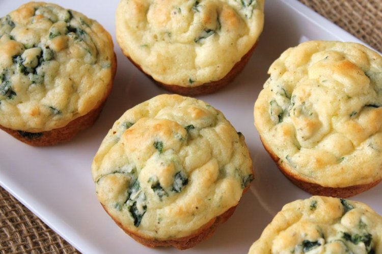 Kefir Muffins with Cheese