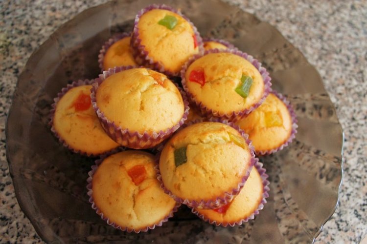 Kefir Muffins with Cottage Cheese
