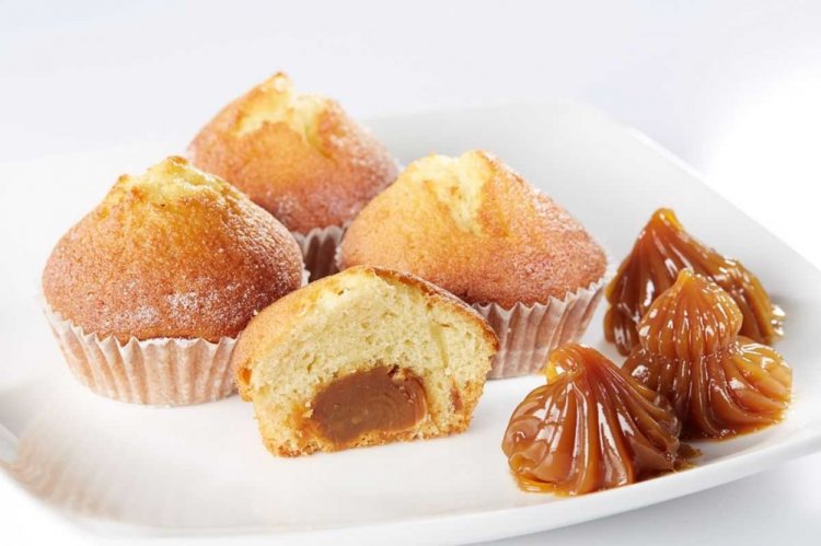 Kefir Muffins with Condensed Milk