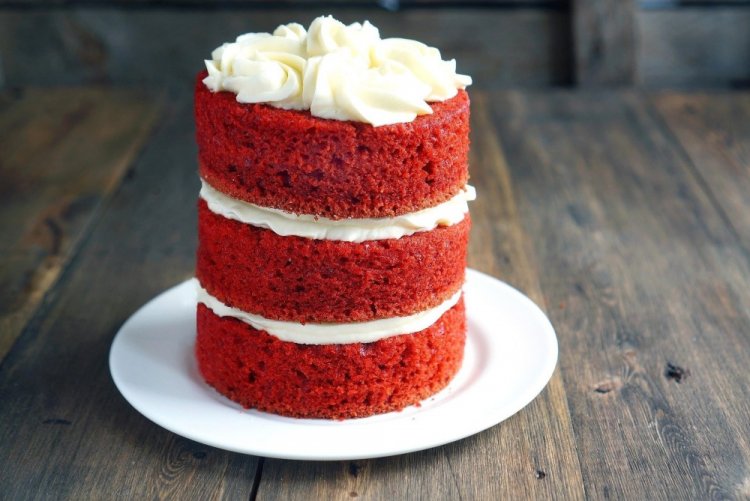 Crema de chocolate para pastel Red Velvet