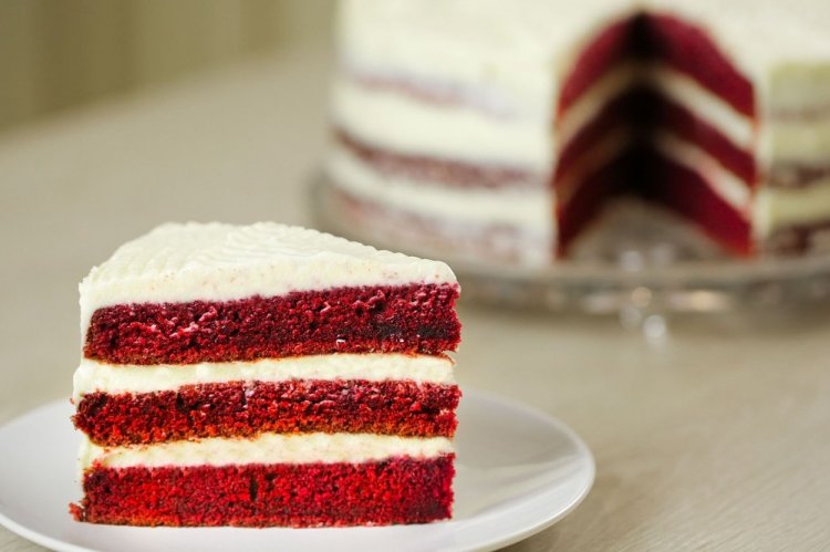 Crema de vainilla para pastel Red Velvet
