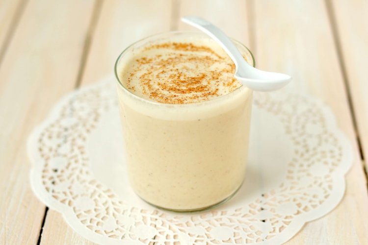 Milch-Bananen-Kisel