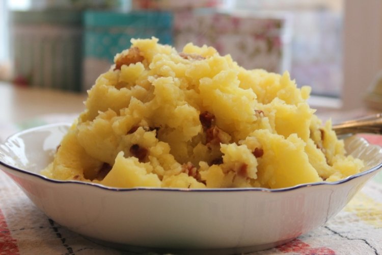 Kartoffelpüree mit Hackfleisch
