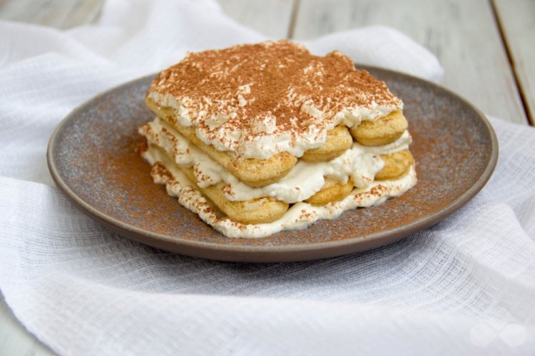Quick No-Egg Tiramisu